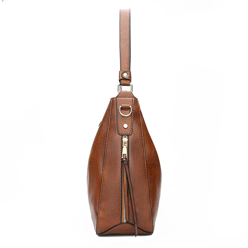 Ruime Leren Tote Tas – Stijlvol & Praktisch voor de Zomer